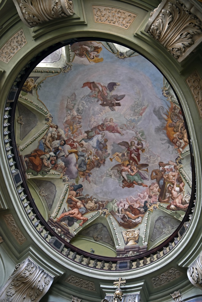 Ceiling, St. Barbara Chapel